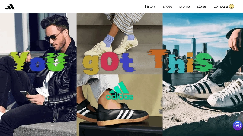 Adidas Brand Site